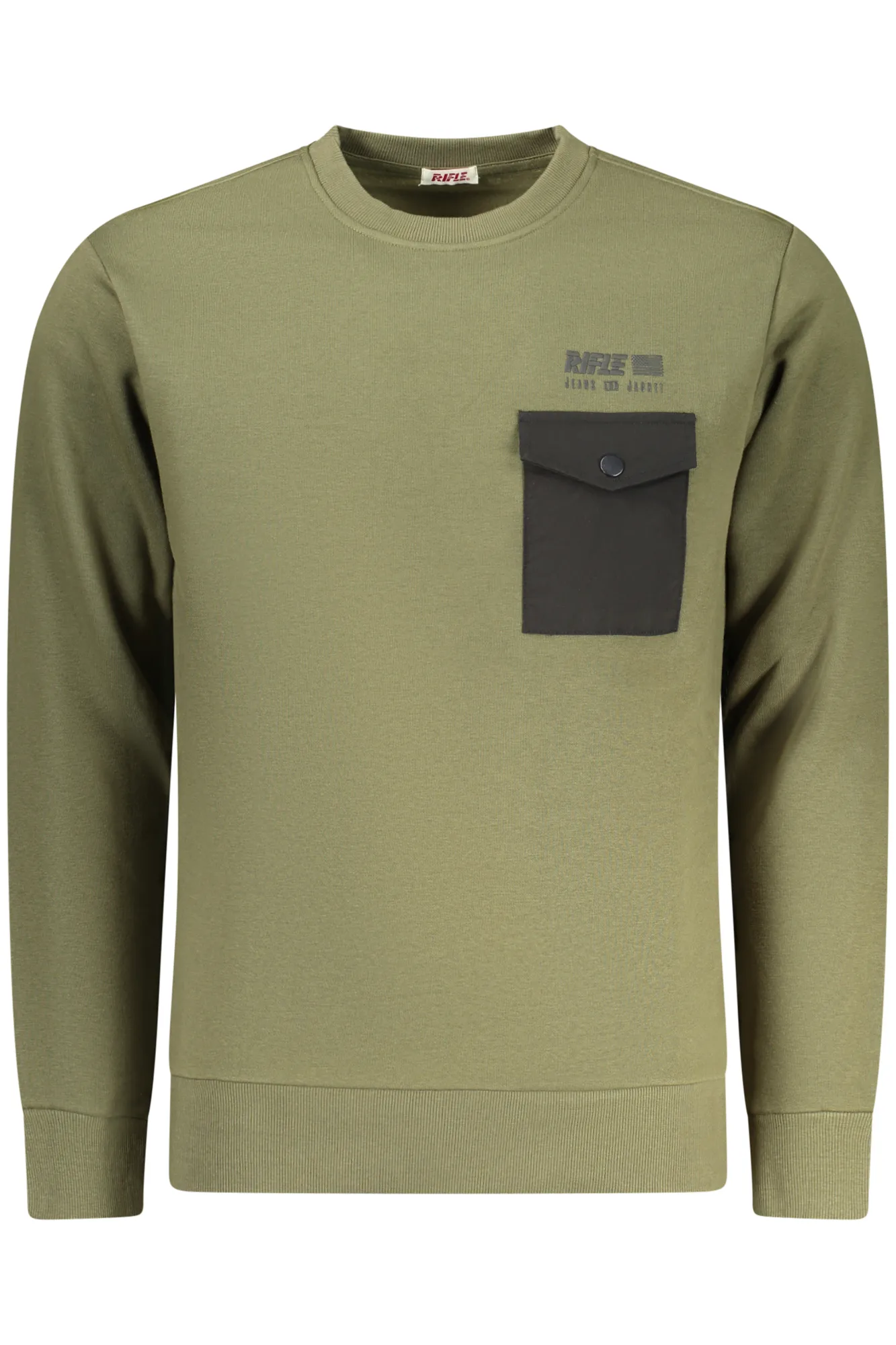 Herren Sweatshirt Grün RFF410_VEARMY