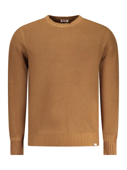 Brauner RIFLE Herrenpullover mieten - Flex-Fashion Verleih