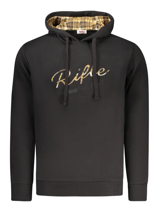 RIFLE Herren Hoodie Schwarz mieten – Flex-Fashion Verleih