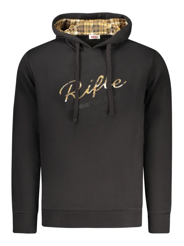 RIFLE Herren Hoodie Schwarz mieten – Flex-Fashion Verleih