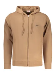 Brauner RIFLE Herren Hoodie mieten - Flex-Fashion Verleih