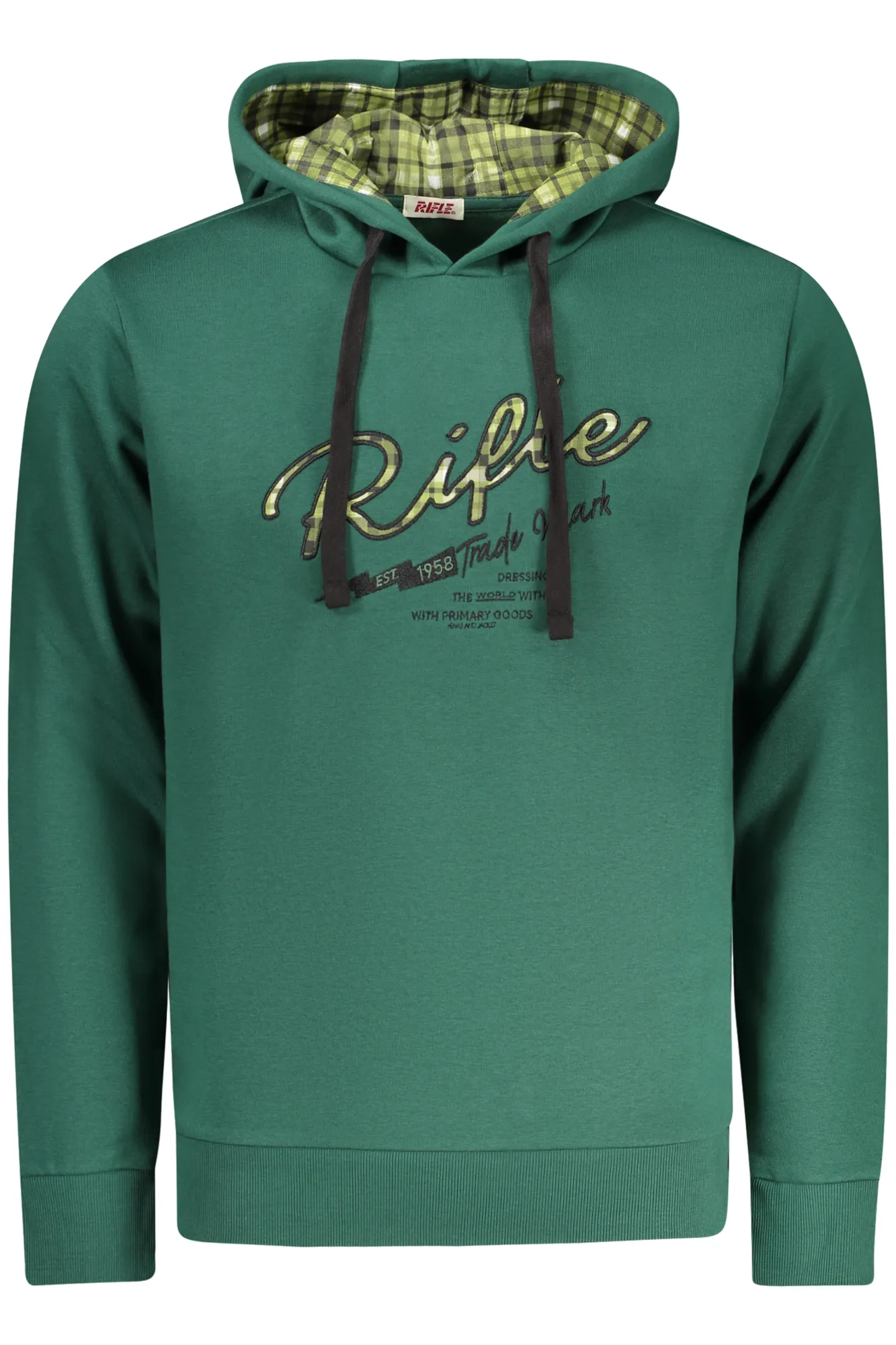 Herren HOODIE Grün RFF405_VEVERDE