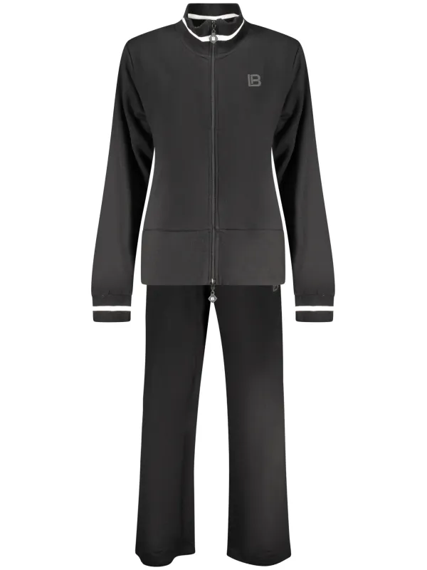 Laura Biagiotti Damen Trainingsanzug Schwarz Mieten - Flex-Fashion