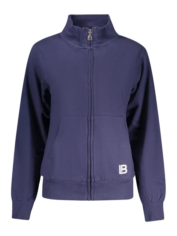 Laura Biagiotti Damen Sweatshirt Blau leihen – Flex-Fashion