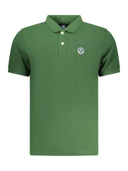 Mieten Sie stilvolles North Sails Herren Poloshirt in Grün