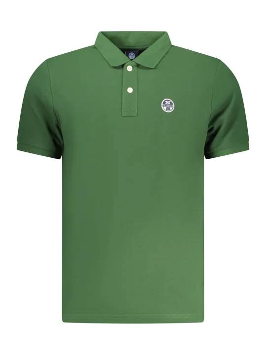Mieten Sie stilvolles North Sails Herren Poloshirt in Grün