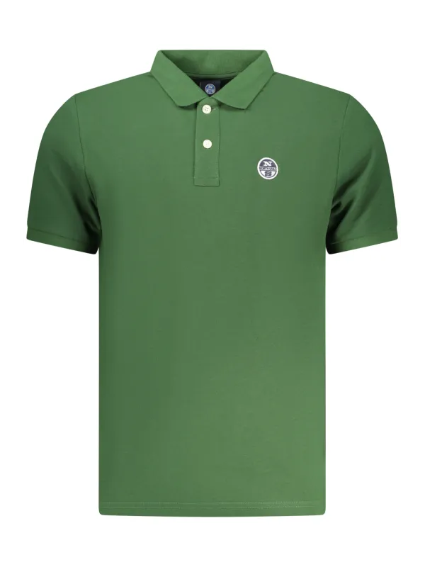 Mieten Sie stilvolles North Sails Herren Poloshirt in Grün