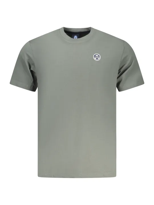 Grünes North Sails Herren T-Shirt leihen - Flex-Fashion