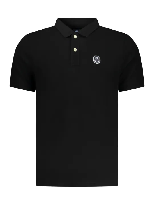 North Sails Herren Poloshirt Schwarz mieten - Flex-Fashion Verleih