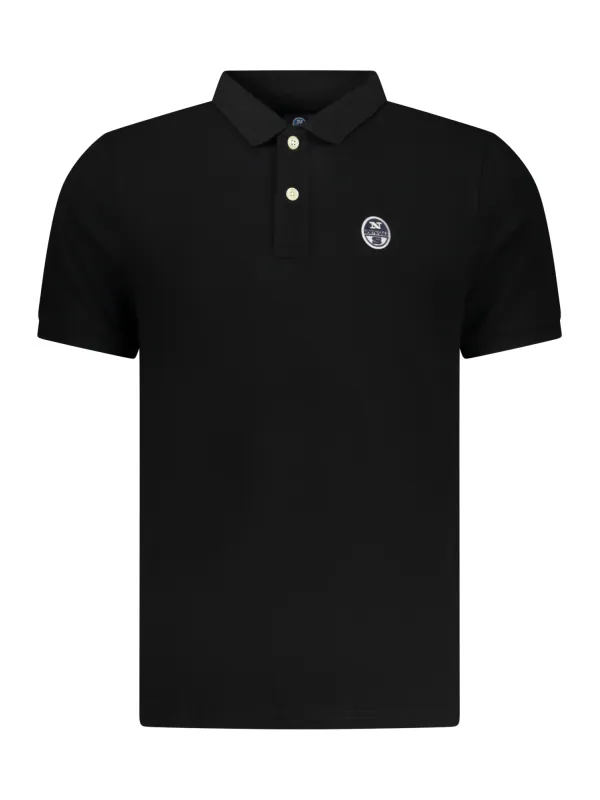 North Sails Herren Poloshirt Schwarz mieten - Flex-Fashion Verleih