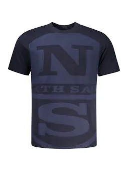 North Sails Herren T-Shirt Blau | online kaufen