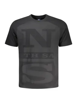 North Sails Herren T-Shirt Schwarz mieten - Flex-Fashion