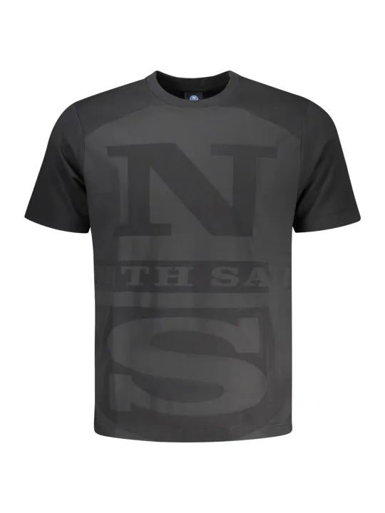 North Sails Herren T-Shirt Schwarz mieten - Flex-Fashion