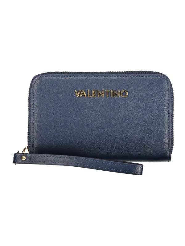 VALENTINO BAGS Damen Geldbörse Blau mieten bei Flex-Fashion