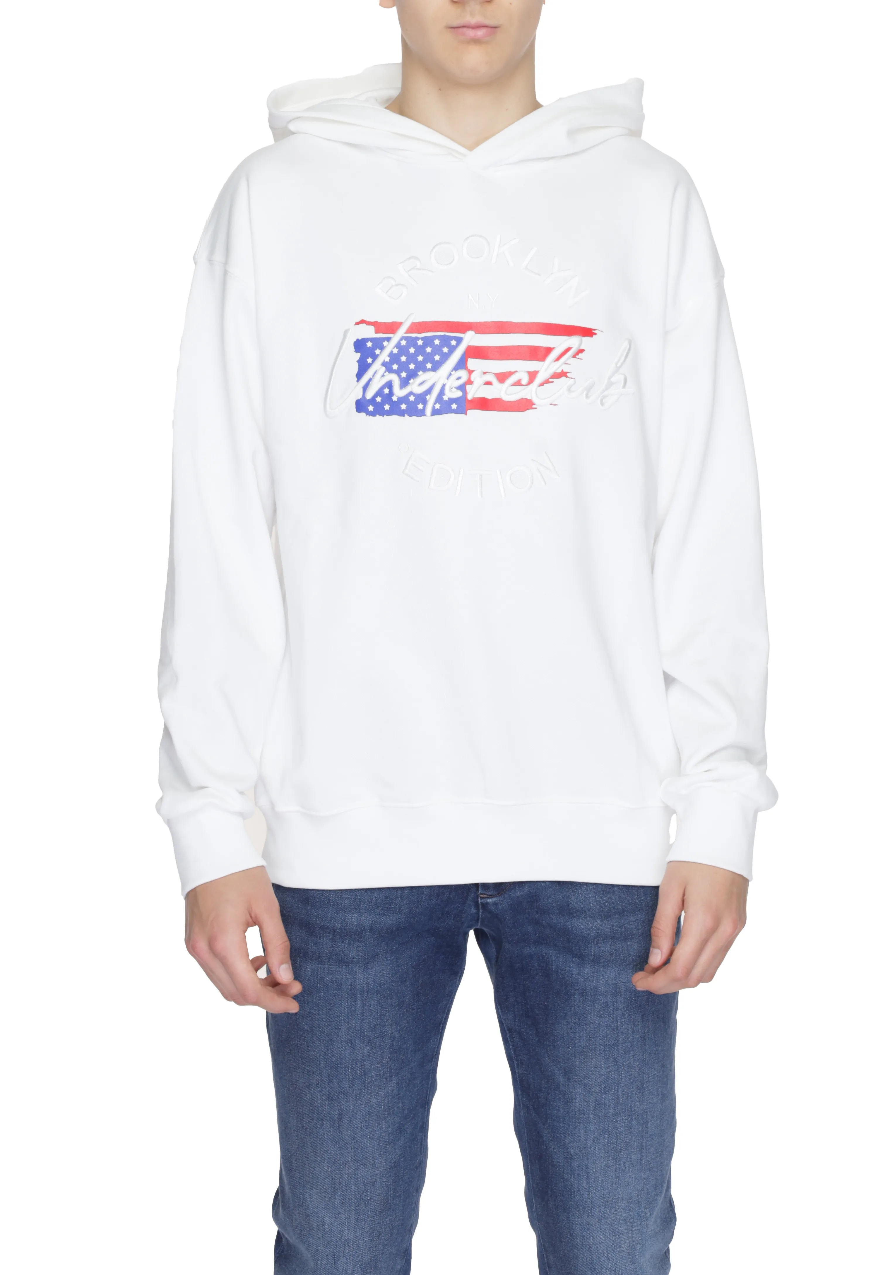 Herren Fleece Weiß 473529