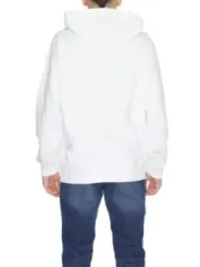 Weißer Unisex Kapuzenpullover Underclub 473529