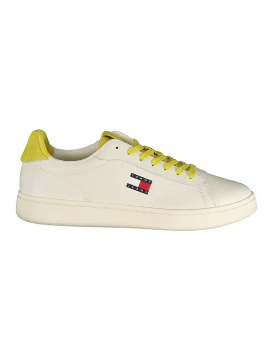 Tommy Hilfiger Herren Sneakers Weiß mieten | Flex-Fashion