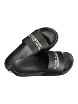 Mieten Sie Tommy Hilfiger Herren Pantoletten Schwarz - Flex-Fashion