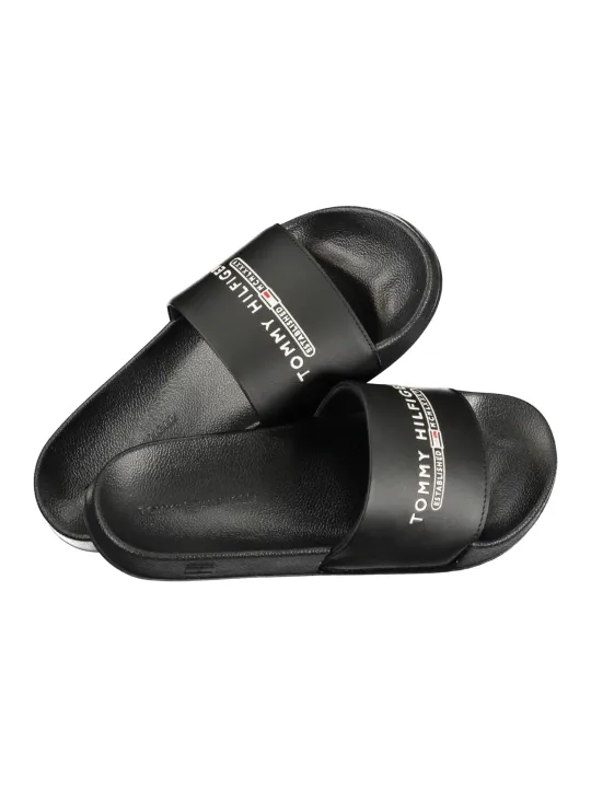 Mieten Sie Tommy Hilfiger Herren Pantoletten Schwarz - Flex-Fashion