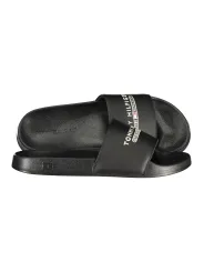 Mieten Sie Tommy Hilfiger Herren Pantoletten Schwarz - Flex-Fashion
