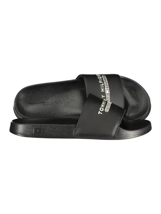 Mieten Sie Tommy Hilfiger Herren Pantoletten Schwarz - Flex-Fashion