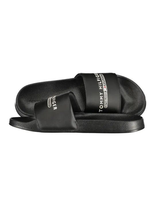Mieten Sie Tommy Hilfiger Herren Pantoletten Schwarz - Flex-Fashion