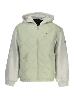 Grüne Tommy Hilfiger Jungenjacke mieten – Flex-Fashion Verleih