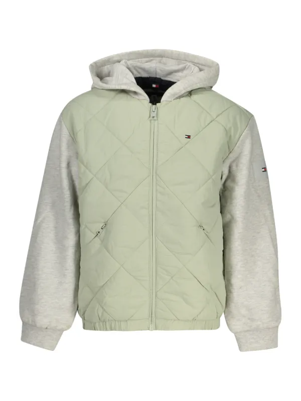 Grüne Tommy Hilfiger Jungenjacke mieten – Flex-Fashion Verleih