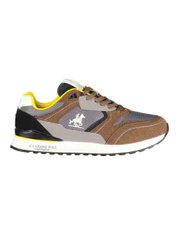 Mieten Sie braune U.S. GRAND Herren-Sneakers | Flex-Fashion