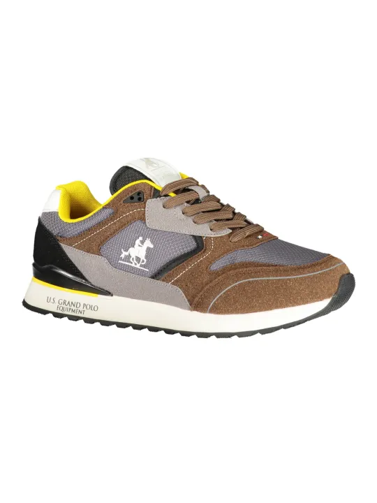 Mieten Sie braune U.S. GRAND Herren-Sneakers | Flex-Fashion