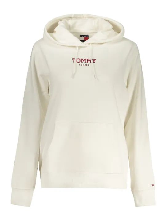 Tommy Hilfiger Damen Sweatshirt Weiß mieten - Flex-Fashion