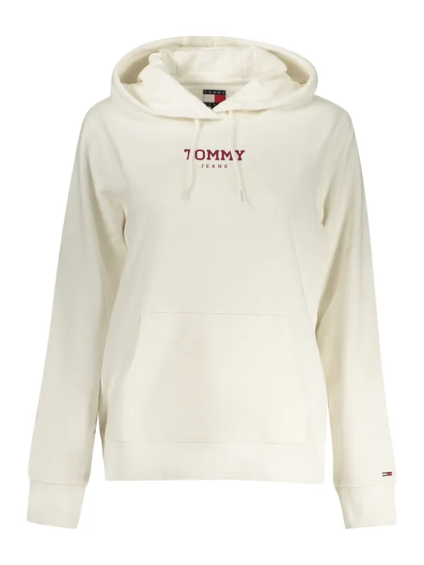 Tommy Hilfiger Damen Sweatshirt Weiß mieten - Flex-Fashion