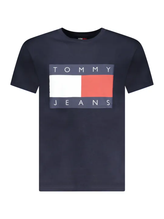 Tommy Hilfiger Herren T-Shirt Blau mieten | Flex-Fashion