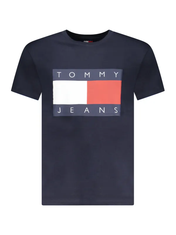 Tommy Hilfiger Herren T-Shirt Blau mieten | Flex-Fashion