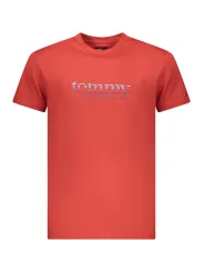 Miete Tommy Hilfiger Herren T-Shirt Rot in allen Größen