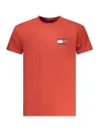 Tommy Hilfiger Herren T-Shirt Rot XL/L leihen - Flex-Fashion