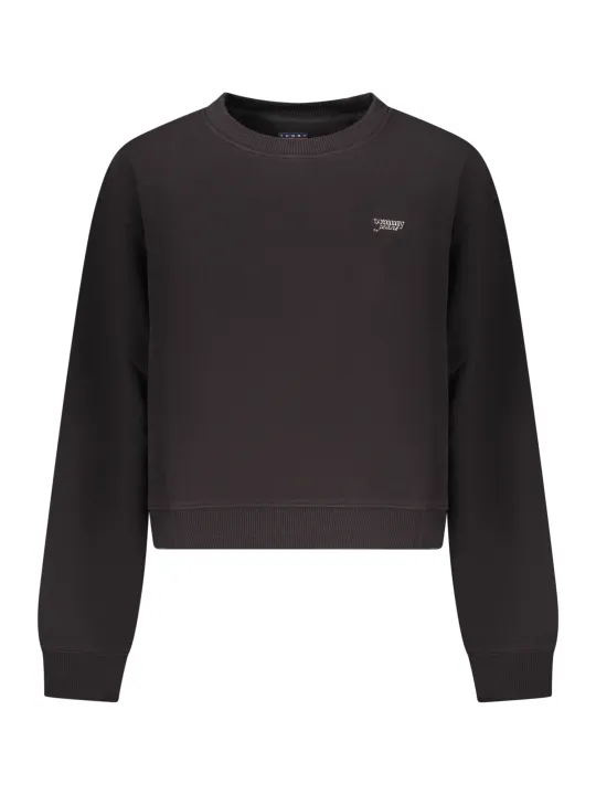 Tommy Hilfiger Damen Sweatshirt Schwarz mieten | Flex-Fashion