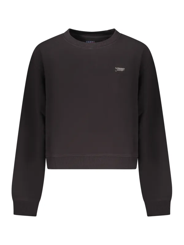 Tommy Hilfiger Damen Sweatshirt Schwarz mieten | Flex-Fashion