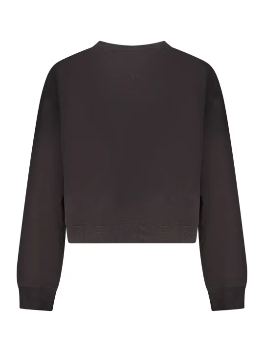 Tommy Hilfiger Damen Sweatshirt Schwarz mieten | Flex-Fashion