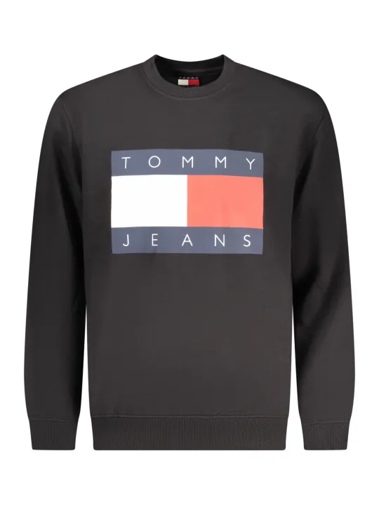 Tommy Hilfiger Herren Sweatshirt Schwarz mieten | Flex-Fashion