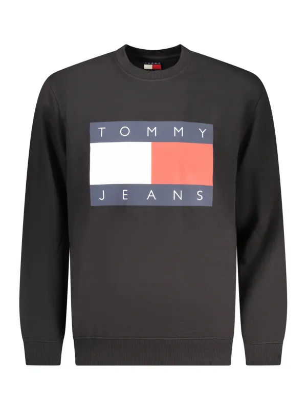 Tommy Hilfiger Herren Sweatshirt Schwarz mieten | Flex-Fashion