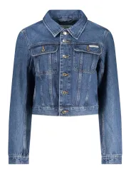 Calvin Klein Damen Jeansjacke Blau mieten - Flex-Fashion