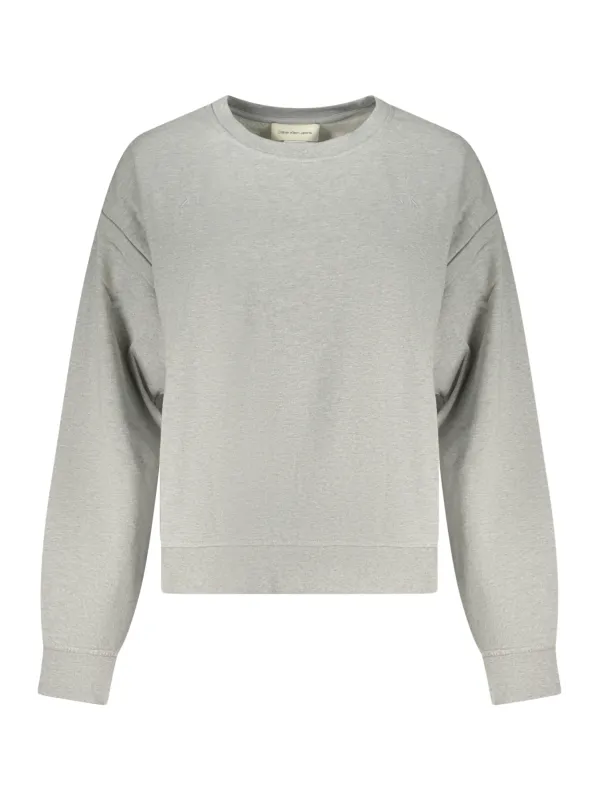 Calvin Klein Damen Sweatshirt Grau leihen | Flex-Fashion