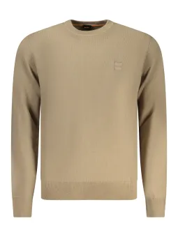 Brauner Boss Herrenpullover aus Kaschmir mieten bei Flex-Fashion
