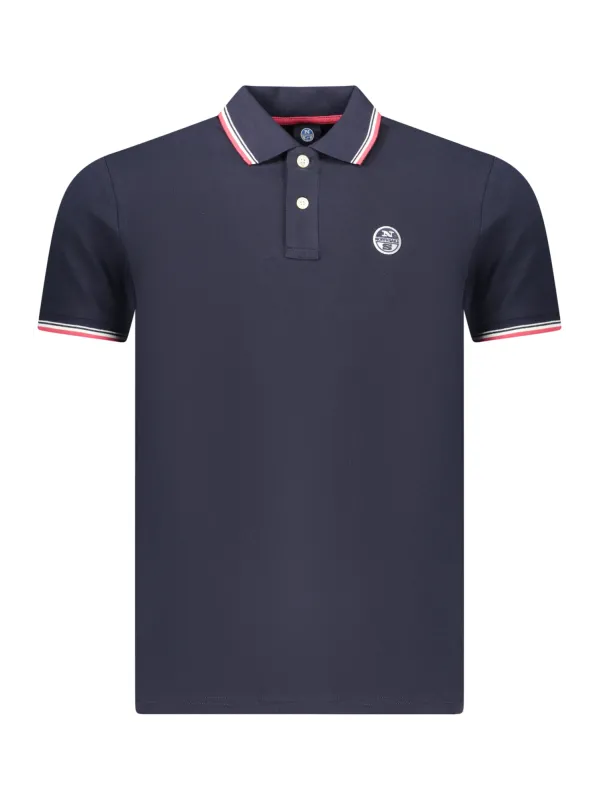 North Sails Herren Poloshirt Blau mieten | Flex-Fashion