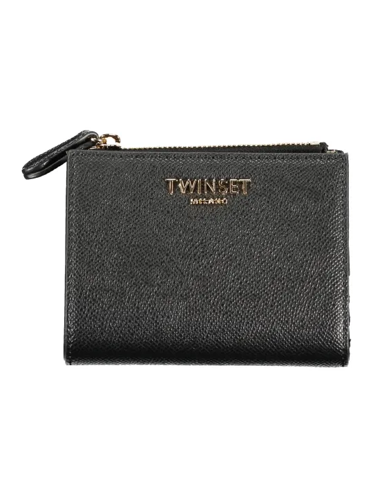 Twinset Damen Geldbörse Schwarz mieten - Flex-Fashion Verleih