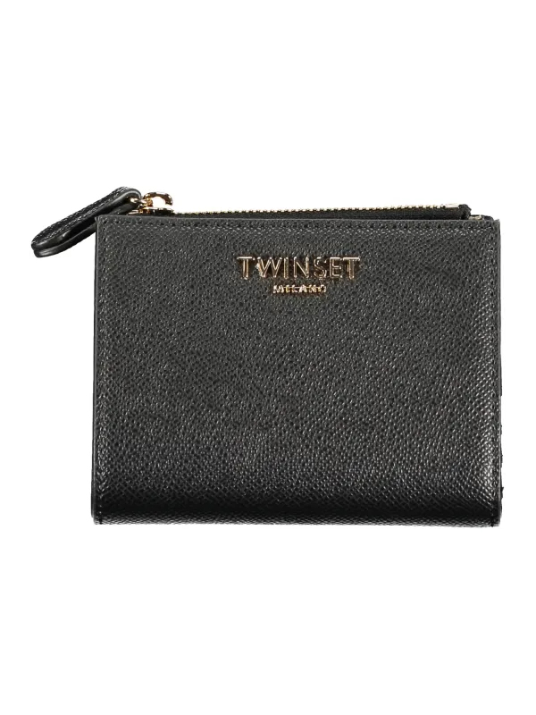 Twinset Damen Geldbörse Schwarz mieten - Flex-Fashion Verleih