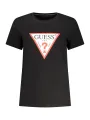 GUESS JEANS Damen T-Shirt Schwarz | online kaufen