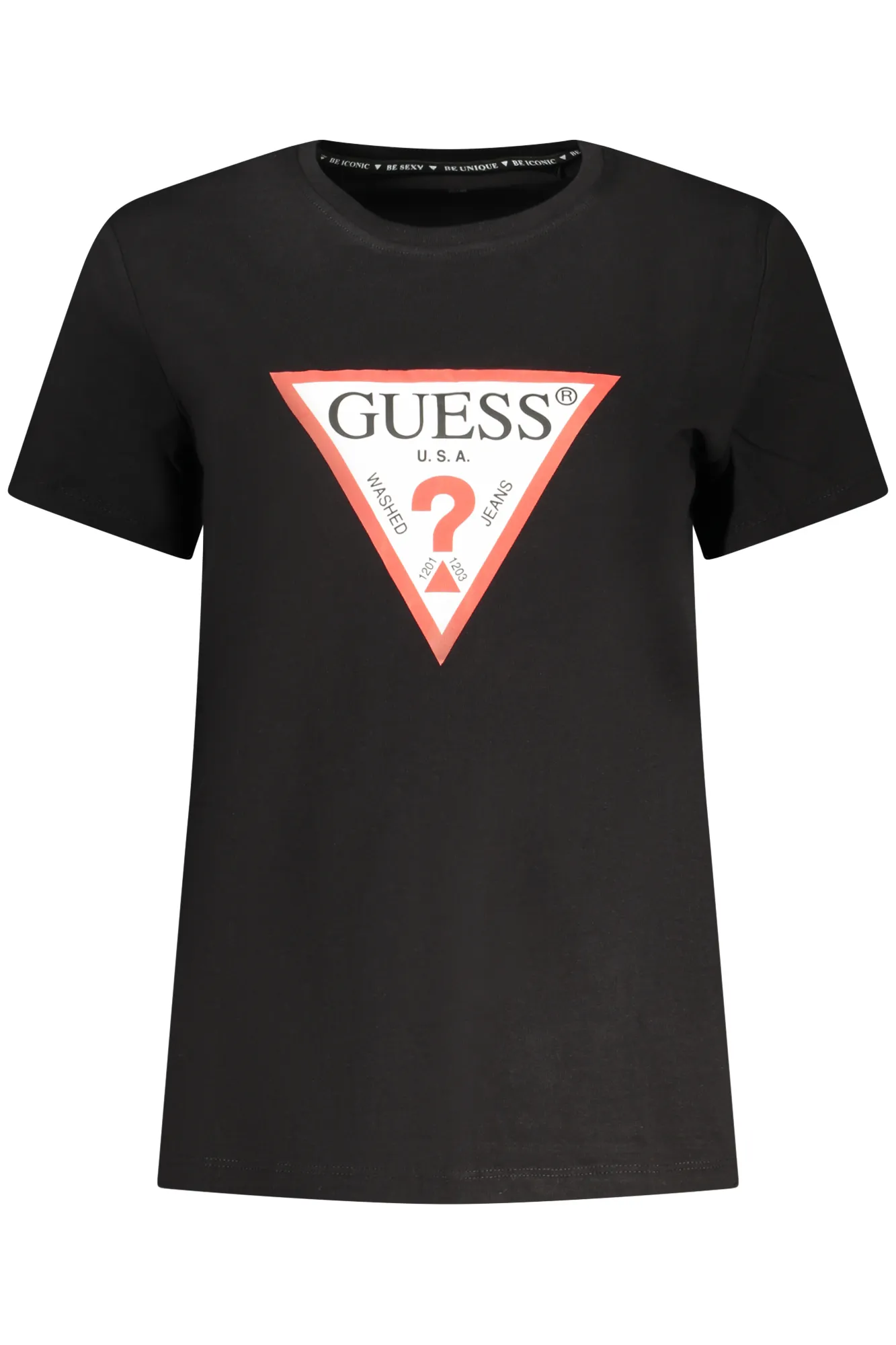 Damen T-Shirt Schwarz W1YI1BI3Z14_NEJBLK