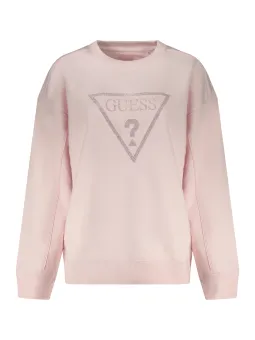 GUESS Damen Sweatshirt Rosa XL mieten - Flex-Fashion Verleih